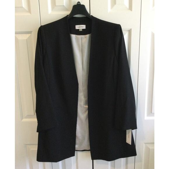 Calvin Klein Woman Blazer Black 20W NWT - Picture 1 of 4